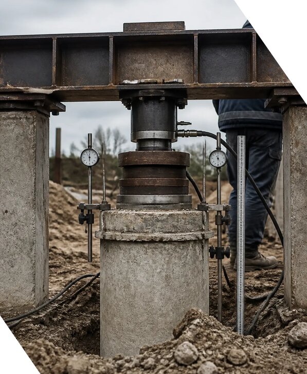 Испытание свай на несущую способность сооружений в Кинешме