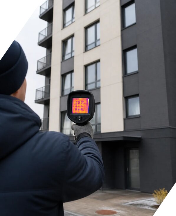 Тепловизионное обследование зданий в Кинешме от 5054 р. | ЭкспертизаРоссия