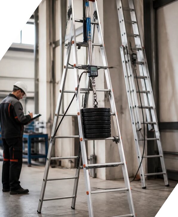 Испытания лестниц и стремянок в Кинешме от 3032 р. | ЭкспертизаРоссия